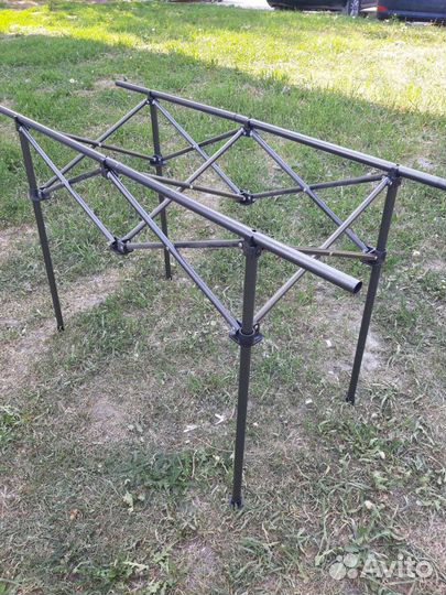 Раскладной стол реечный 120х55х50см