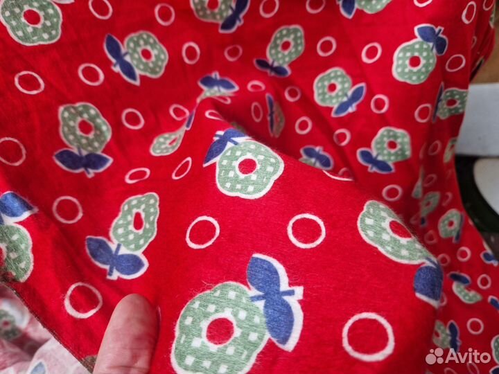 Отрез ткани хлопок СССР