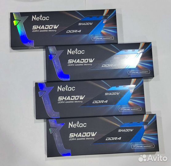 Оперативная память Netac Shadow DDR4 3200 8/16 Гб