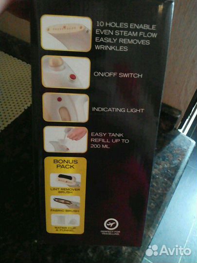 Ручной пароочиститель