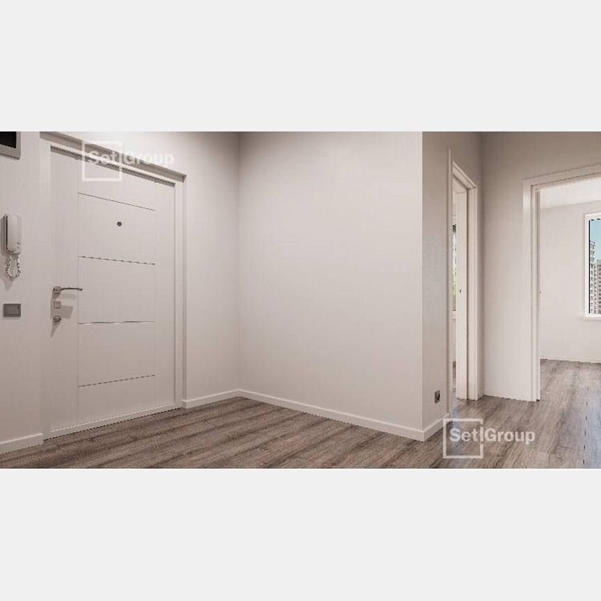 2-к. квартира, 51,7 м², 2/4 эт.