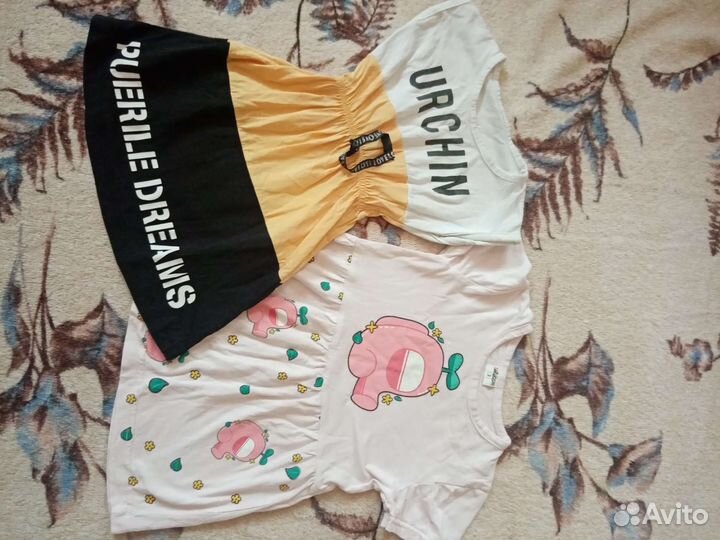 Вещи пакетом на девочку от 1 года до 2