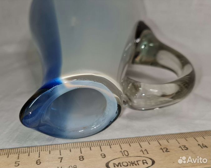 Кувшин Старинный Цветное стекло