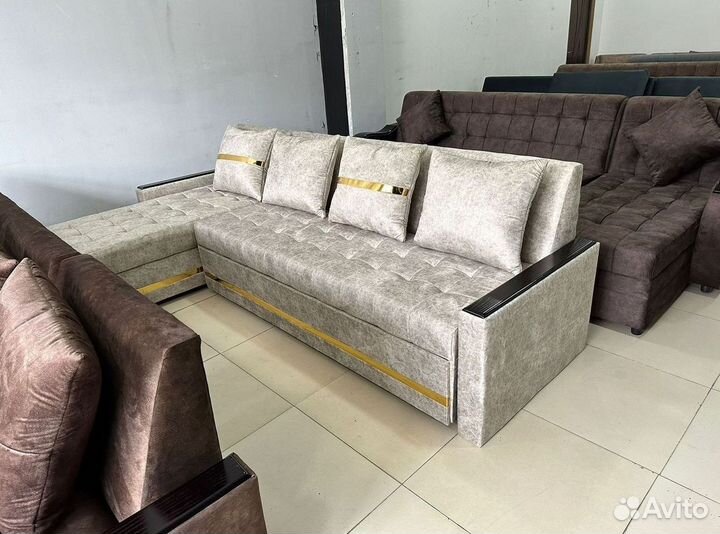 Угловой диван раскладной на заказ