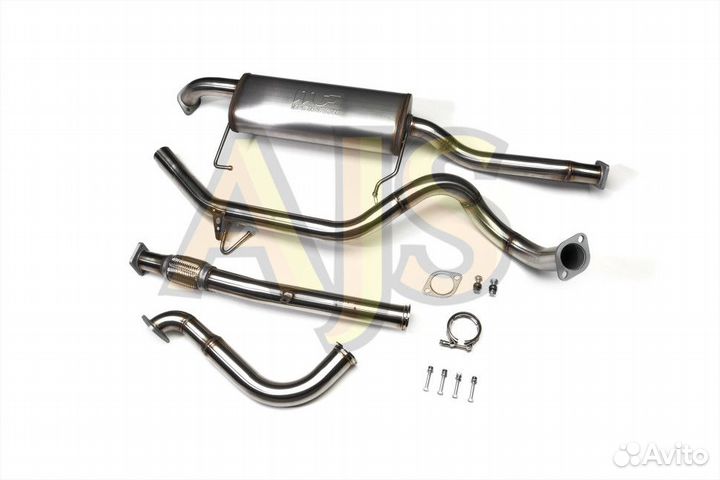 Глушитель Nissan Patrol / Safari Y61 ZD30 AT