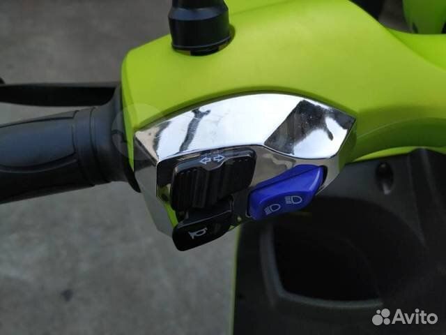 Скутер City PG (Евро дизайн) зеленый