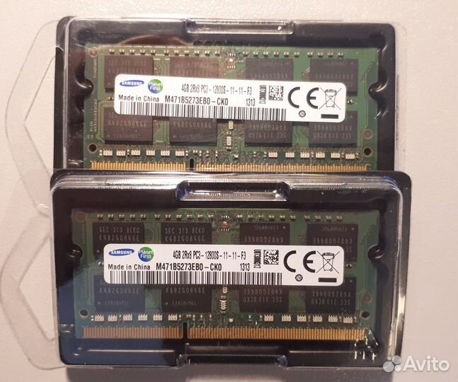 Samsung DDR3 4Gb So-dimm 12800S 1600 MHz 1,5V