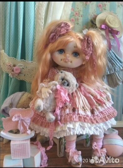 Кукла коллекционная ручной работы