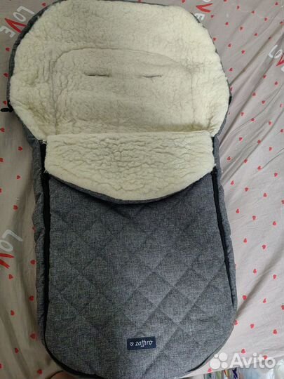 Конверт из овчины в коляску