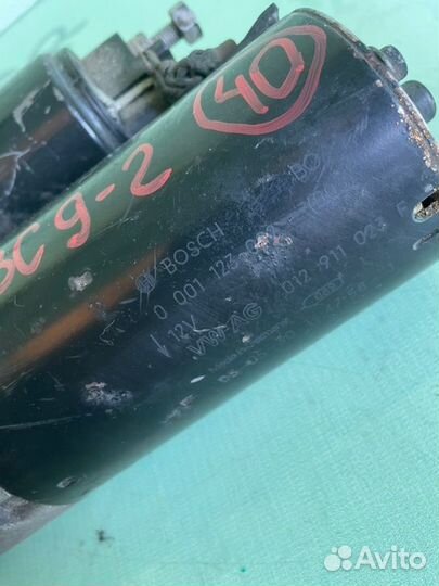 Стартер Volkswagen Touareg 7L дорест. 3.2L BMV