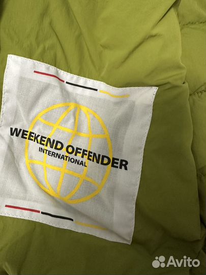 Пуховик weekend offender новый