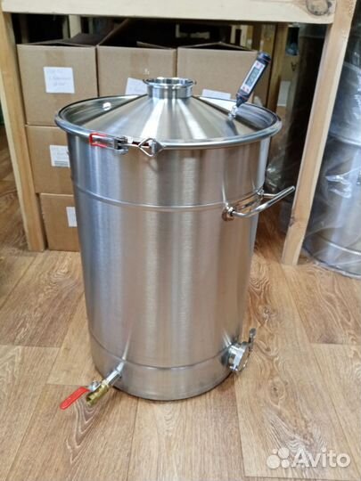 Куб,Бак,Кастрюля 50л с фальш дном