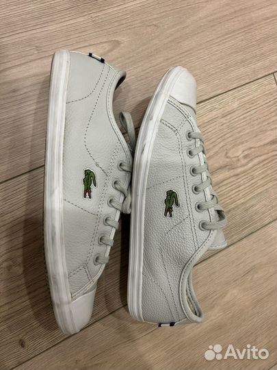 Кожаные кеды Lacoste Оригинал