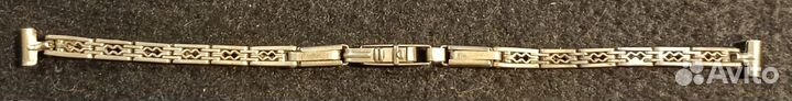 Браслет для часов. Серебро