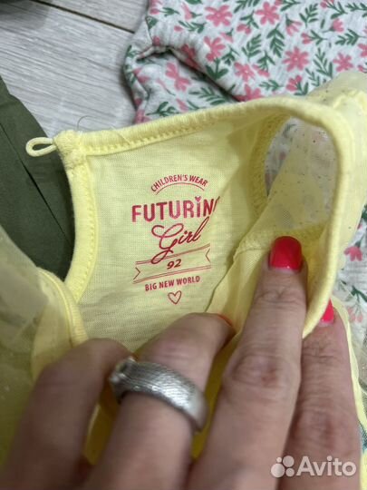 Фирменные вещи и обувь для девочки 86-92-98