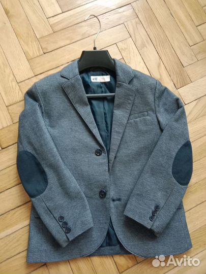 Пиджак h&m для мальчика 122