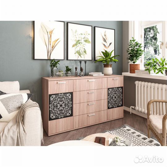 Комод Нарус №16 (Ясень шимо светлый)