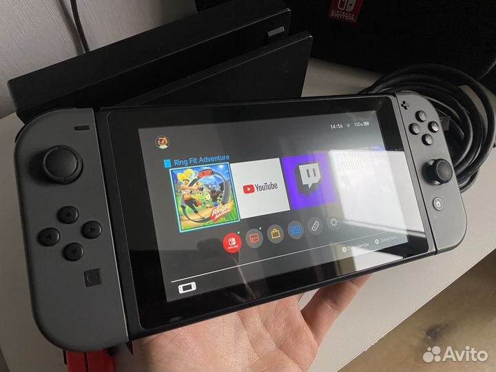 Nintendo Switch rev 2 + Геймпад Switch Pro
