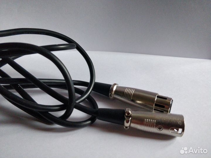 2.5м XLR-XLR и 2.5м XLR-Jack 3.5mm