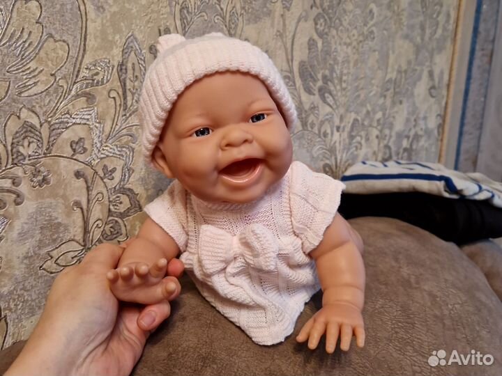 Кукла Реборн JC Toys berenguer виниловая 38 см