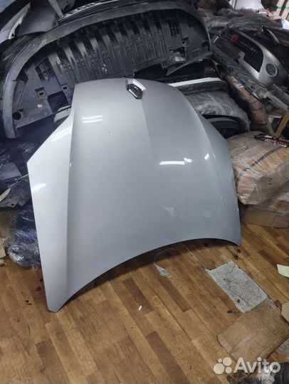 Капот Renault Laguna 3 оригинал Серебро