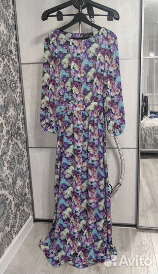 Платье длинное