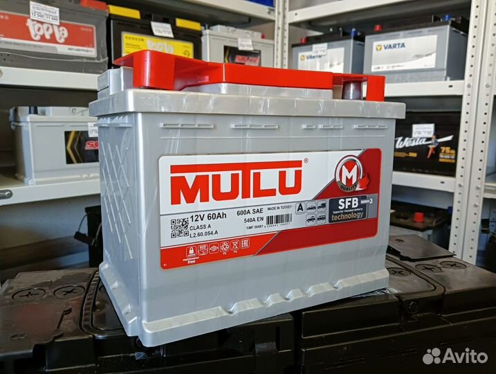 Аккумулятор автомобильный 60 ач