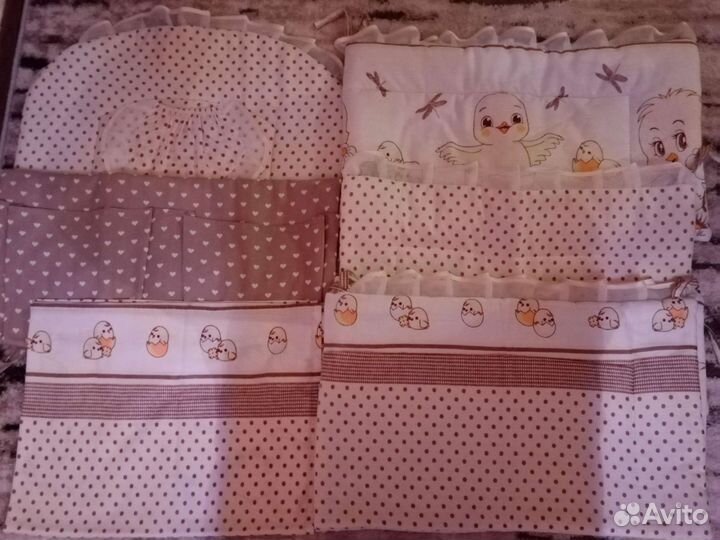 Бортики в кроватку