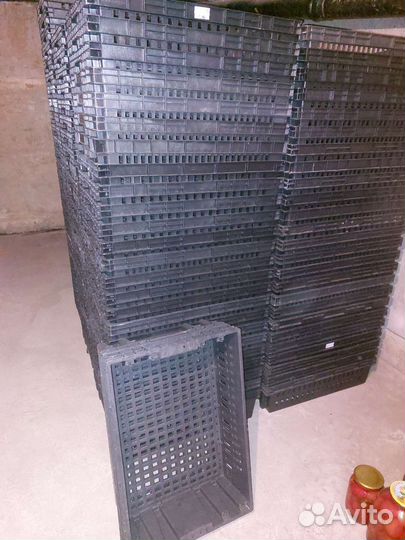 Пластиковые ящики