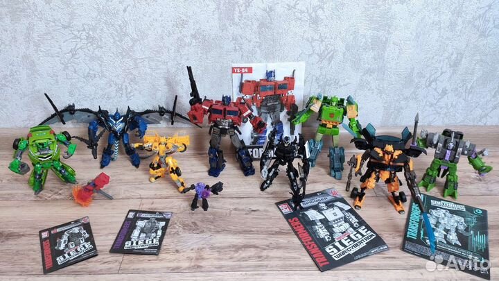 Трансформеры Human alliance, FOC, Siege, Prime