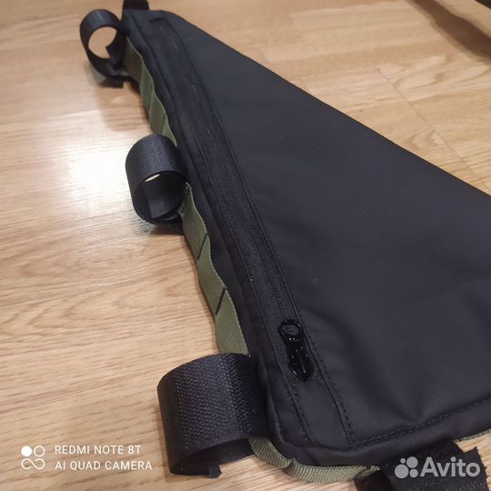 Подрамная сумка на велосипед