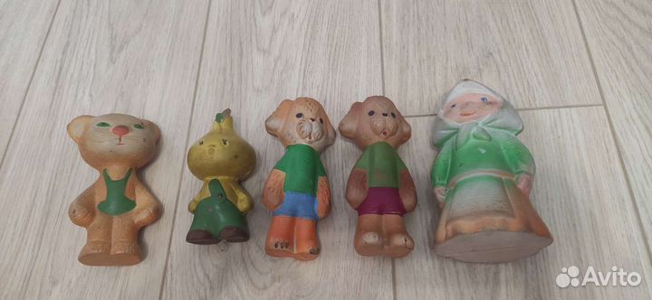 Резиновые игрушки СССР