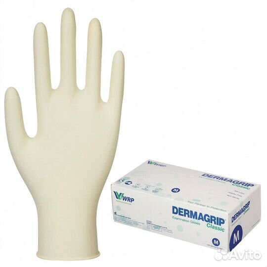 Перчатки латексные