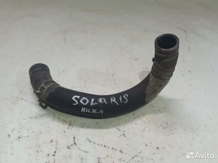 Патрубок радиатора нижний Hyundai solaris солярис