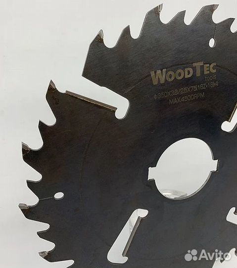 Лесопильная пила D200х40х2,2/1,6 Z(16+16) +2