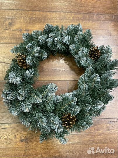 Венок рождественский «Канадский» 50см