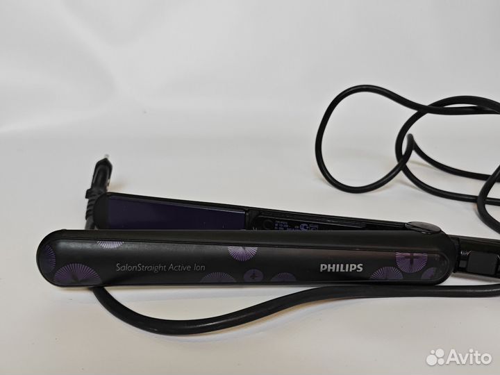 Плойка утюжок hilips salon straight active ion