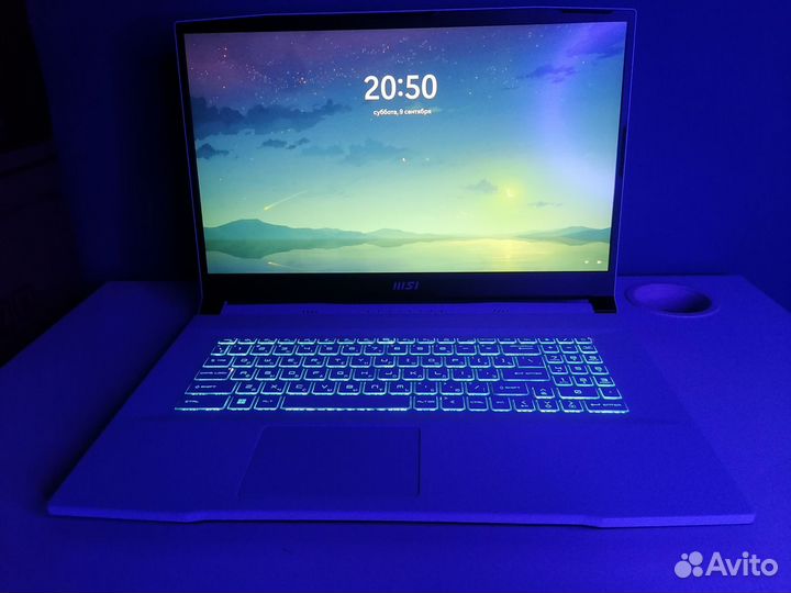 Игровой ноутбук msi sword 17 a12ud-248xru