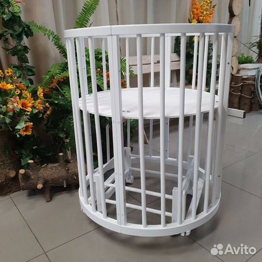 Детская кроватка массив Бука