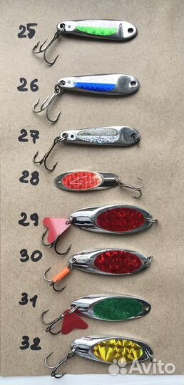 Блесны без брендов/неопознанные