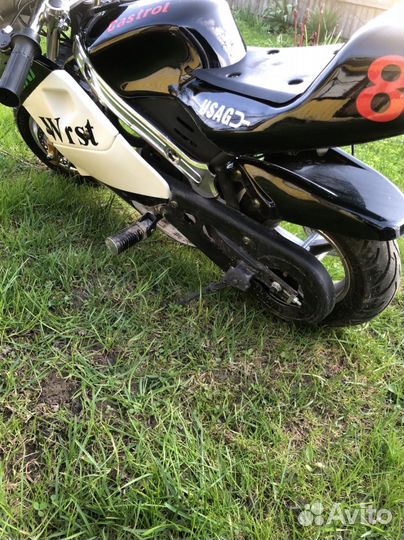 Детский мотоцикл на бензине