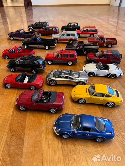 Коллекционные модели машин масштаб 1:18