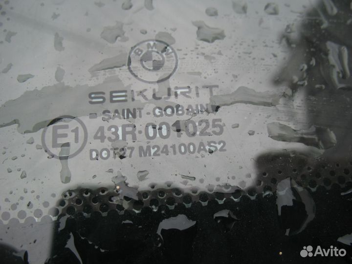 Стекло заднее глухое левое BMW E36 Compact