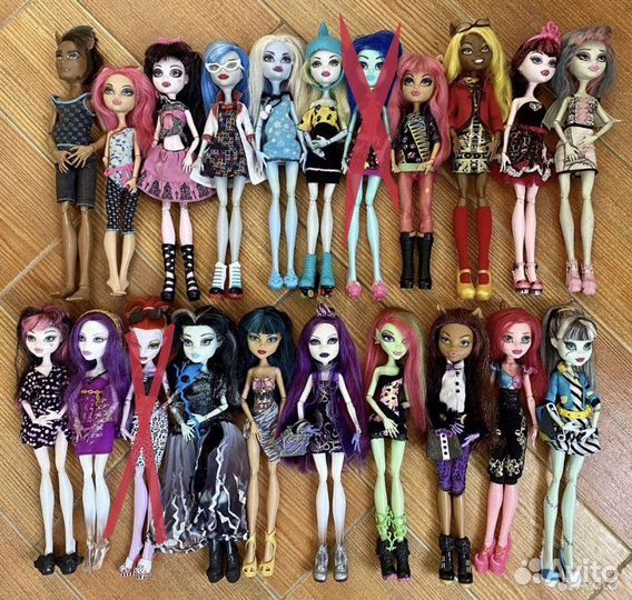 Оригинальные куклы Монстер хай и Эвер Афтер Хай