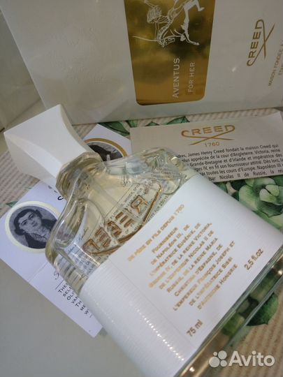Creed Aventus For Her.75ml.Жен.New.Персик-Амбра
