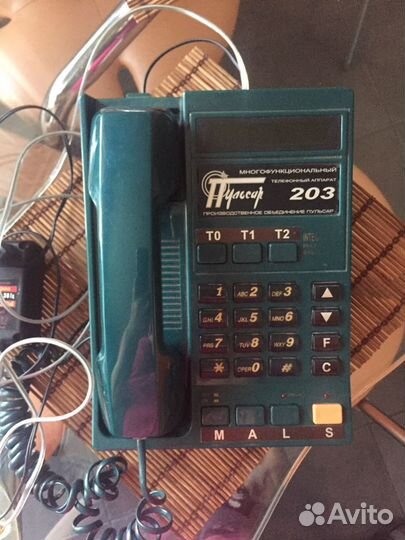 Стационарный телефон с аон
