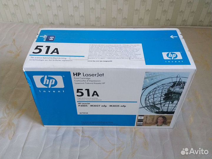 Картридж HP LaserJet Q7551A