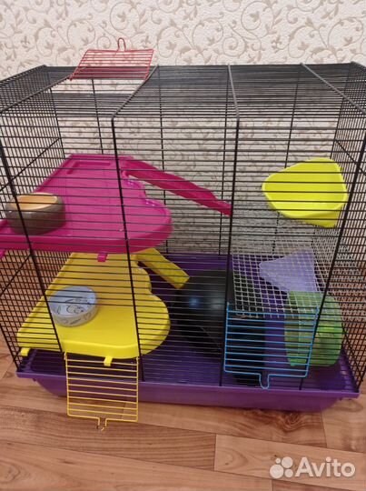 Клетка для грызунов InterZoo G-085 teddy gigant II