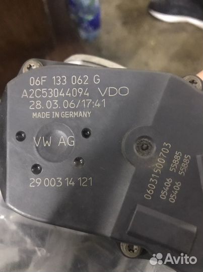 Дроссельная заслонка ауди Q5