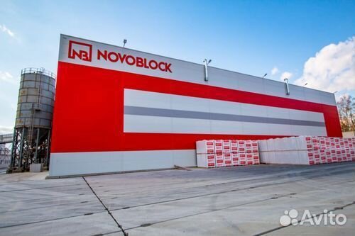 Блок газосиликатный Д400 600х200х300 novoblock шт